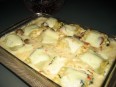 Chicken and Mushroom Lasagna Rolls