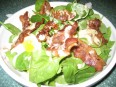 Spinach Salad w/ Warm Bacon Dressing