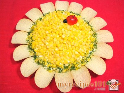 Sunflower salad