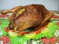 Stuffed goose